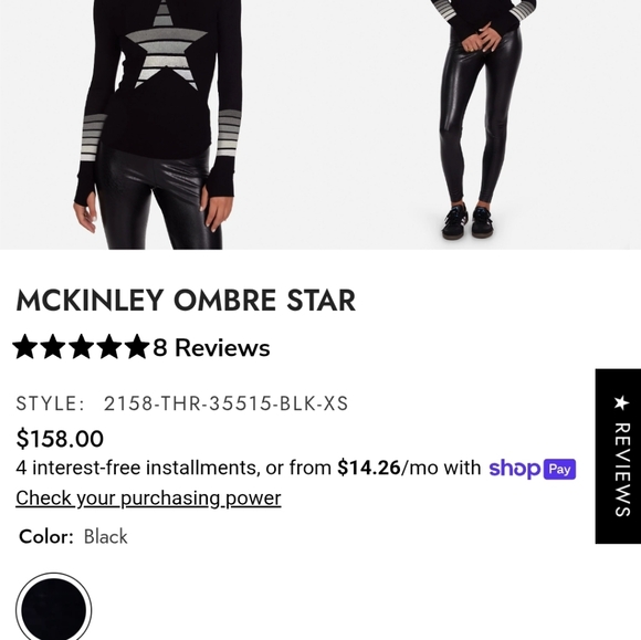 NWT Lauren Moshi Thermal Ombre Star mckinley - Picture 9 of 9